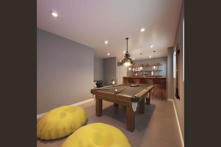 Apartamento para alugar com 38m², 2 quartos e 1 vaga Apartamento para alugar com 38m², 2 quartos e 1 vagaÁrea Comum - Salão de Jogos
