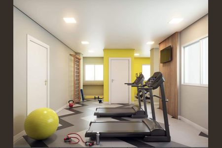 Apartamento para alugar com 38m², 2 quartos e 1 vaga Apartamento para alugar com 38m², 2 quartos e 1 vagaÁrea comum - Academia