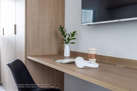 Studio para alugar com 25m², 1 quarto e sem vaga