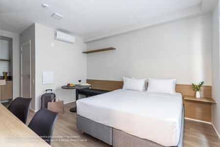 Studio para alugar com 25m², 1 quarto e sem vaga