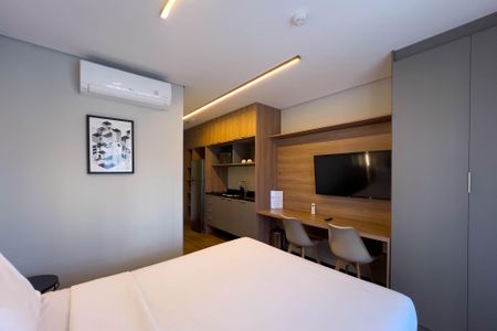 Studio para alugar com 28m², 1 quarto e sem vaga Studio para alugar com 28m², 1 quarto e sem vagaStudio