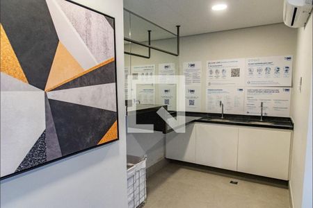 Studio para alugar com 28m², 1 quarto e sem vaga Studio para alugar com 28m², 1 quarto e sem vagaLavanderia