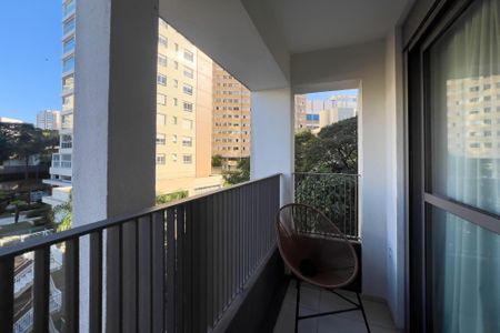 Studio para alugar com 28m², 1 quarto e sem vaga Studio para alugar com 28m², 1 quarto e sem vagaVaranda