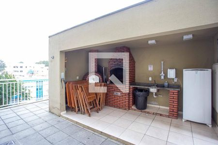 Área comum - Churrasqueira de apartamento à venda com 2 quartos, 46m² em Assunção, São Bernardo do Campo