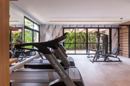 Apartamento à venda com 130m², 3 quartos e 3 vagas Apartamento à venda com 130m², 3 quartos e 3 vagasÁrea comum - Academia