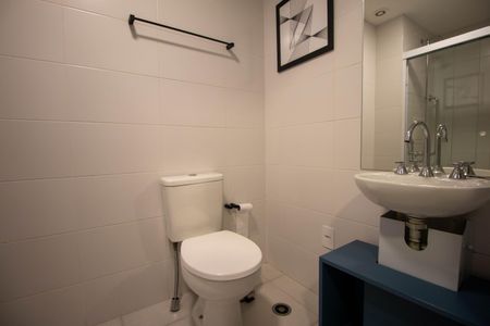Apartamento para alugar com 26m², 1 quarto e sem vaga Apartamento para alugar com 26m², 1 quarto e sem vagaBanheiro Social