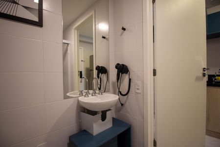 Apartamento para alugar com 26m², 1 quarto e sem vaga Apartamento para alugar com 26m², 1 quarto e sem vagaBanheiro Social