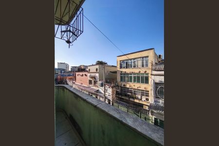 Varanda da Sala de apartamento à venda com 1 quarto, 38m² em Praça da Bandeira, Rio de Janeiro
