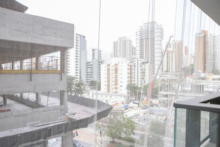 Studio para alugar com 25m², 1 quarto e sem vaga Studio para alugar com 25m², 1 quarto e sem vagaVista da Sacada