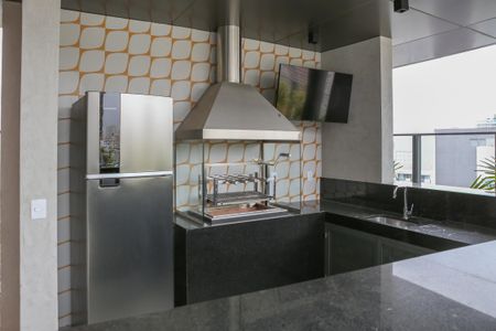 Studio para alugar com 25m², 1 quarto e sem vaga Studio para alugar com 25m², 1 quarto e sem vagaÁrea comum - Churrasqueira