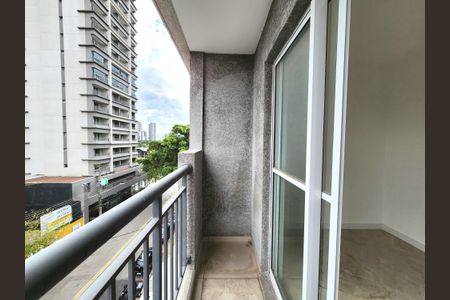 Studio à venda com 27m², 1 quarto e sem vagaVaranda