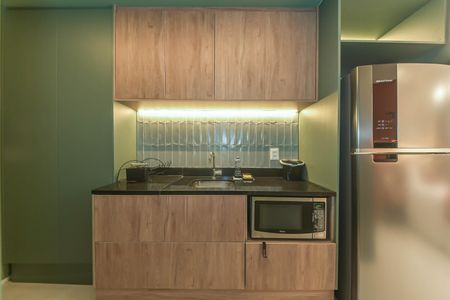 Studio para alugar com 35m², 1 quarto e sem vagaCozinha