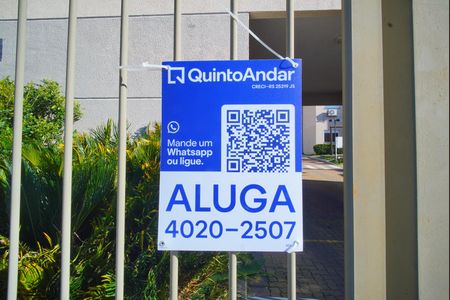 Apartamento para alugar com 50m², 2 quartos e 1 vagaPlaca na Fachada