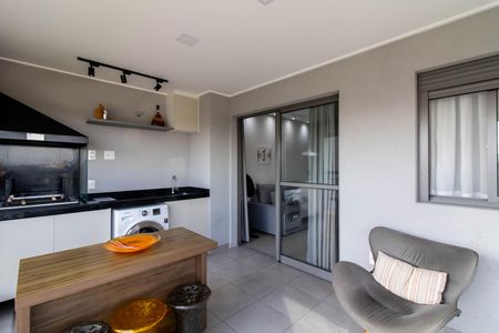 Varanda Gourmet de apartamento à venda com 2 quartos, 57m² em Vila Camargos, Guarulhos