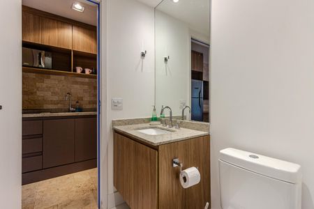 Studio à venda com 25m², 1 quarto e sem vagaBanheiro do Studio