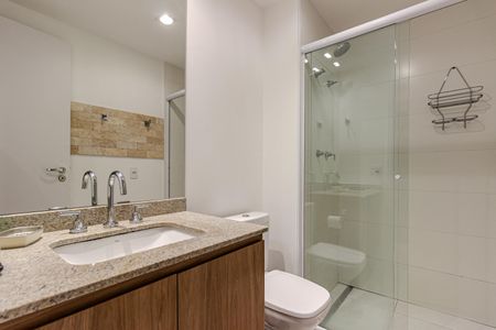 Studio à venda com 25m², 1 quarto e sem vagaBanheiro do Studio