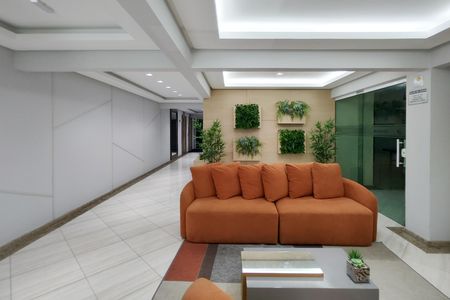 Apartamento para alugar com 98m², 2 quartos e 1 vagaHall de entrada