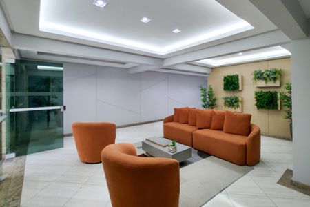 Apartamento para alugar com 98m², 2 quartos e 1 vagaHall de entrada