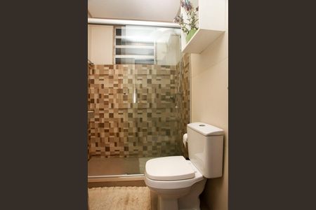 Banheiro de apartamento para alugar com 1 quarto, 32m² em Auxiliadora, Porto Alegre