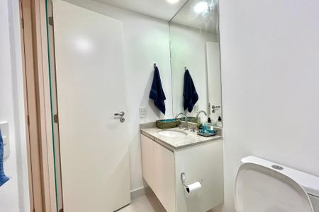 Apartamento para alugar com 29m², 1 quarto e sem vagaBanheiro da Suíte