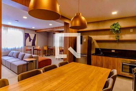Apartamento para alugar com 29m², 1 quarto e sem vagaÁrea comum - Salão de festas