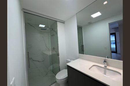 Apartamento para alugar com 75m², 2 quartos e 1 vaga Apartamento para alugar com 75m², 2 quartos e 1 vagaBanheiro da Suíte