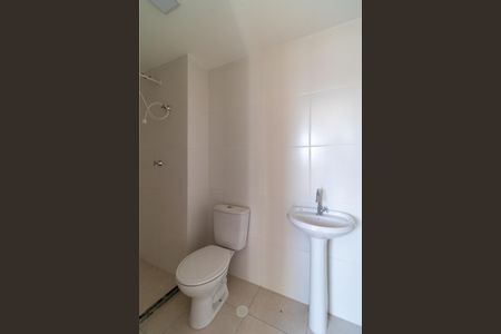Apartamento para alugar com 26m², 1 quarto e sem vaga Apartamento para alugar com 26m², 1 quarto e sem vagaBanheiro da Suíte