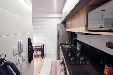 Apartamento à venda com 52m², 2 quartos e 1 vagaCozinha e área de serviço