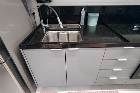 Apartamento à venda com 52m², 2 quartos e 1 vagaCozinha e área de serviço