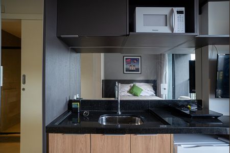 Studio à venda com 22m², 1 quarto e sem vaga Studio à venda com 22m², 1 quarto e sem vagaCozinha