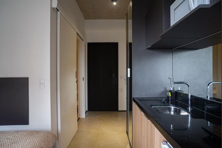 Studio à venda com 22m², 1 quarto e sem vaga Studio à venda com 22m², 1 quarto e sem vagaCozinha