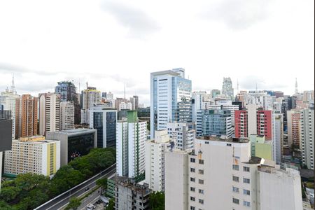 Studio à venda com 22m², 1 quarto e sem vaga Studio à venda com 22m², 1 quarto e sem vagaÁrea comum - Vista da Varanda do Coworking