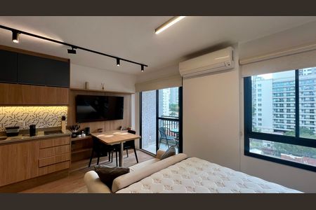 Studio para alugar com 30m², 1 quarto e sem vaga Studio para alugar com 30m², 1 quarto e sem vagaQuarto