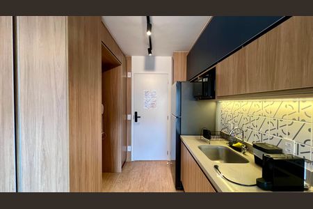 Studio para alugar com 30m², 1 quarto e sem vaga Studio para alugar com 30m², 1 quarto e sem vagaCozinha