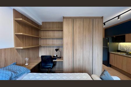 Studio para alugar com 30m², 1 quarto e sem vaga Studio para alugar com 30m², 1 quarto e sem vagaQuarto
