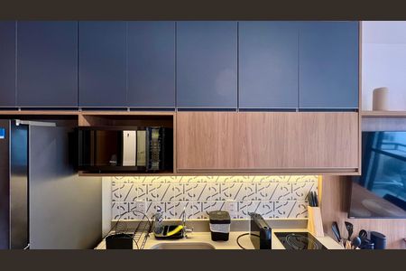 Studio para alugar com 30m², 1 quarto e sem vaga Studio para alugar com 30m², 1 quarto e sem vagaCozinha