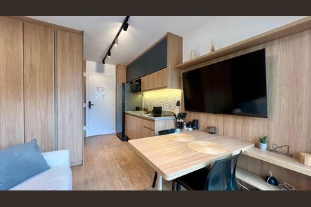Studio para alugar com 30m², 1 quarto e sem vaga Studio para alugar com 30m², 1 quarto e sem vagaSala