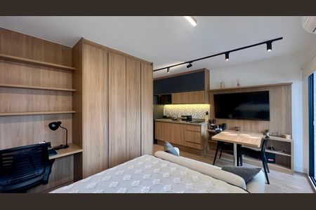 Studio para alugar com 30m², 1 quarto e sem vaga Studio para alugar com 30m², 1 quarto e sem vagaQuarto