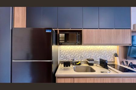 Studio para alugar com 30m², 1 quarto e sem vaga Studio para alugar com 30m², 1 quarto e sem vagaCozinha