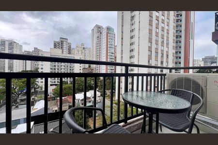 Studio para alugar com 30m², 1 quarto e sem vaga Studio para alugar com 30m², 1 quarto e sem vagaSacada