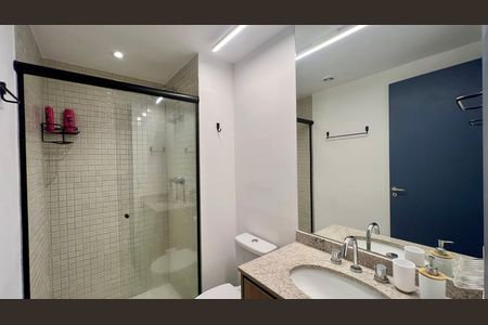 Studio para alugar com 30m², 1 quarto e sem vaga Studio para alugar com 30m², 1 quarto e sem vagaBanheiro