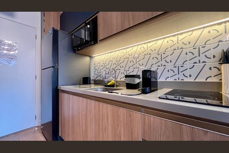 Studio para alugar com 30m², 1 quarto e sem vaga Studio para alugar com 30m², 1 quarto e sem vagaCozinha
