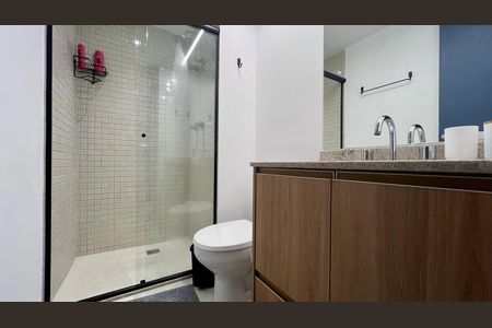 Studio para alugar com 30m², 1 quarto e sem vaga Studio para alugar com 30m², 1 quarto e sem vagaBanheiro
