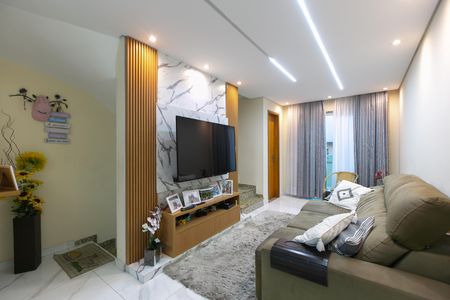 Casa de condomínio à venda com 90m², 2 quartos e 1 vagaSala