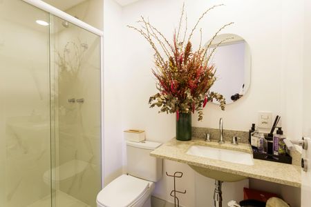 Apartamento à venda com 65m², 2 quartos e 1 vaga Apartamento à venda com 65m², 2 quartos e 1 vagaBanheiro Social