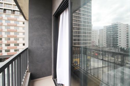 Studio à venda com 24m², 1 quarto e sem vagaVaranda