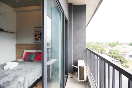 Studio à venda com 24m², 1 quarto e sem vagaVaranda