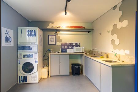 Apartamento para alugar com 32m², 1 quarto e 1 vagaLavanderia