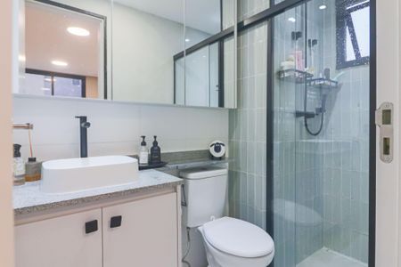 Apartamento à venda com 44m², 1 quarto e 1 vagaBanheiro