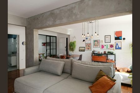 Sala de apartamento à venda com 2 quartos, 132m² em Jardim Paulista, São Paulo